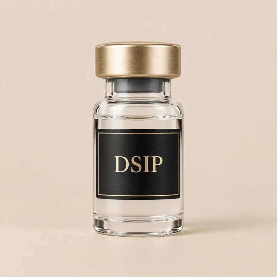 Vial ilustrativo de DSIP