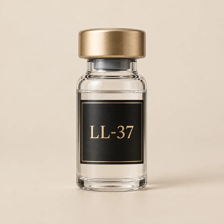 Vial ilustrativo de LL-37